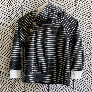 NEW “&” 18 month unisex hooded sweatshirt